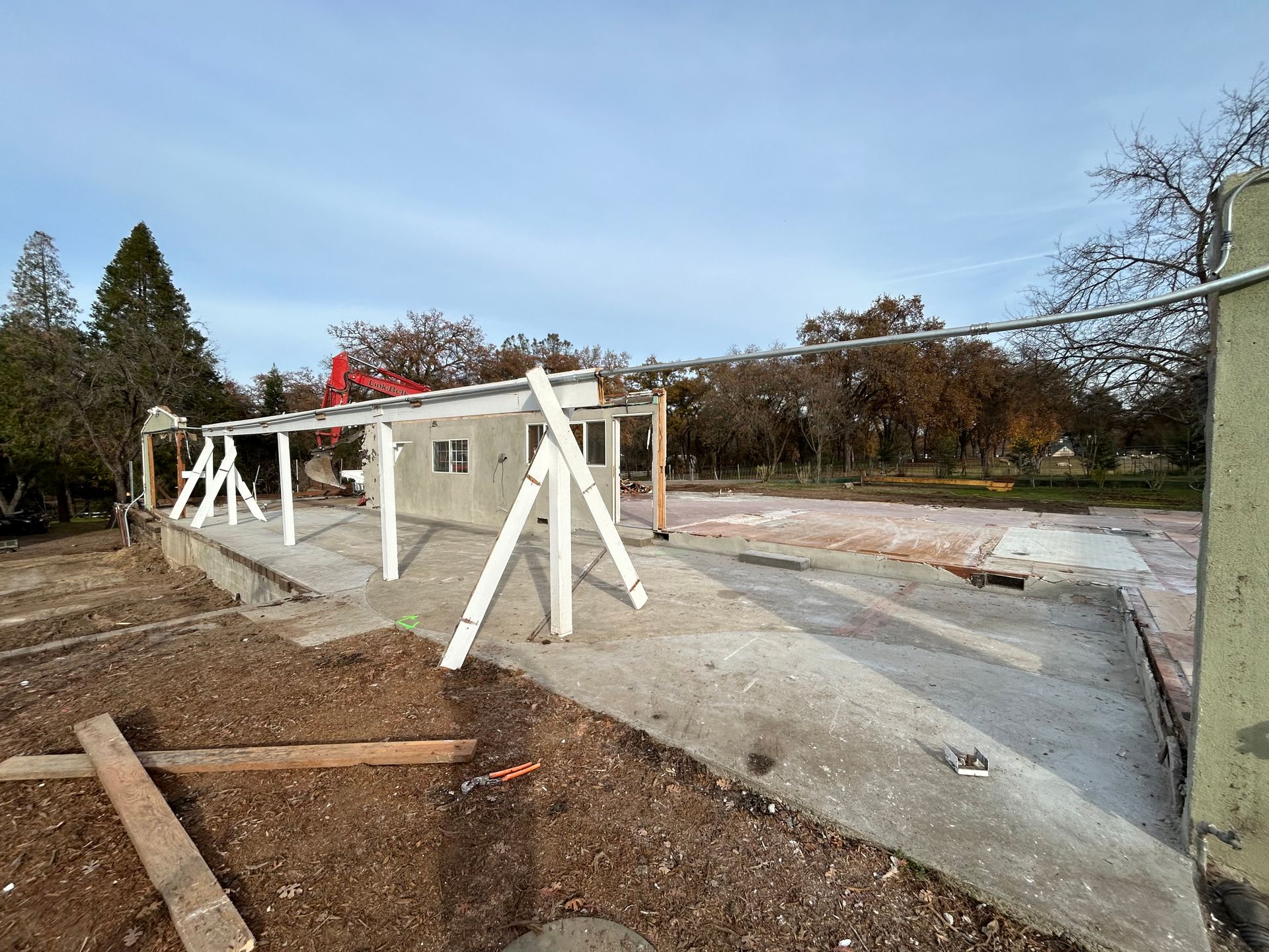 A Building Is Being Built in the Middle of a Dirt Field — Chicago, IL — Sterling Holloway Demolition