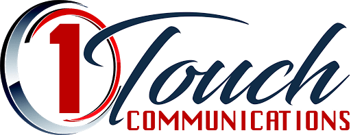 A logo for a company called 1 touch communications