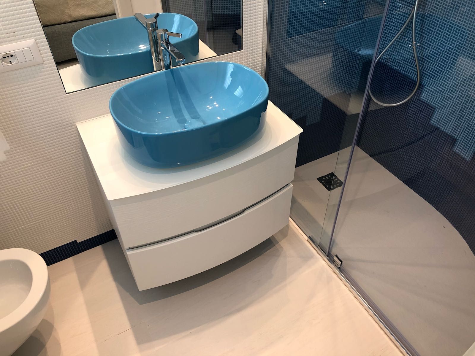 lavabo in vetro
