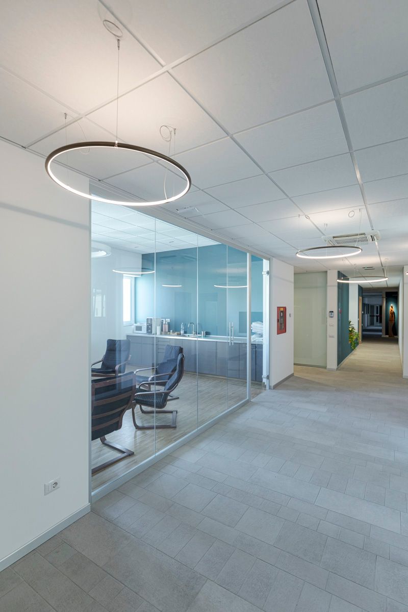 divisore in vetro a roma