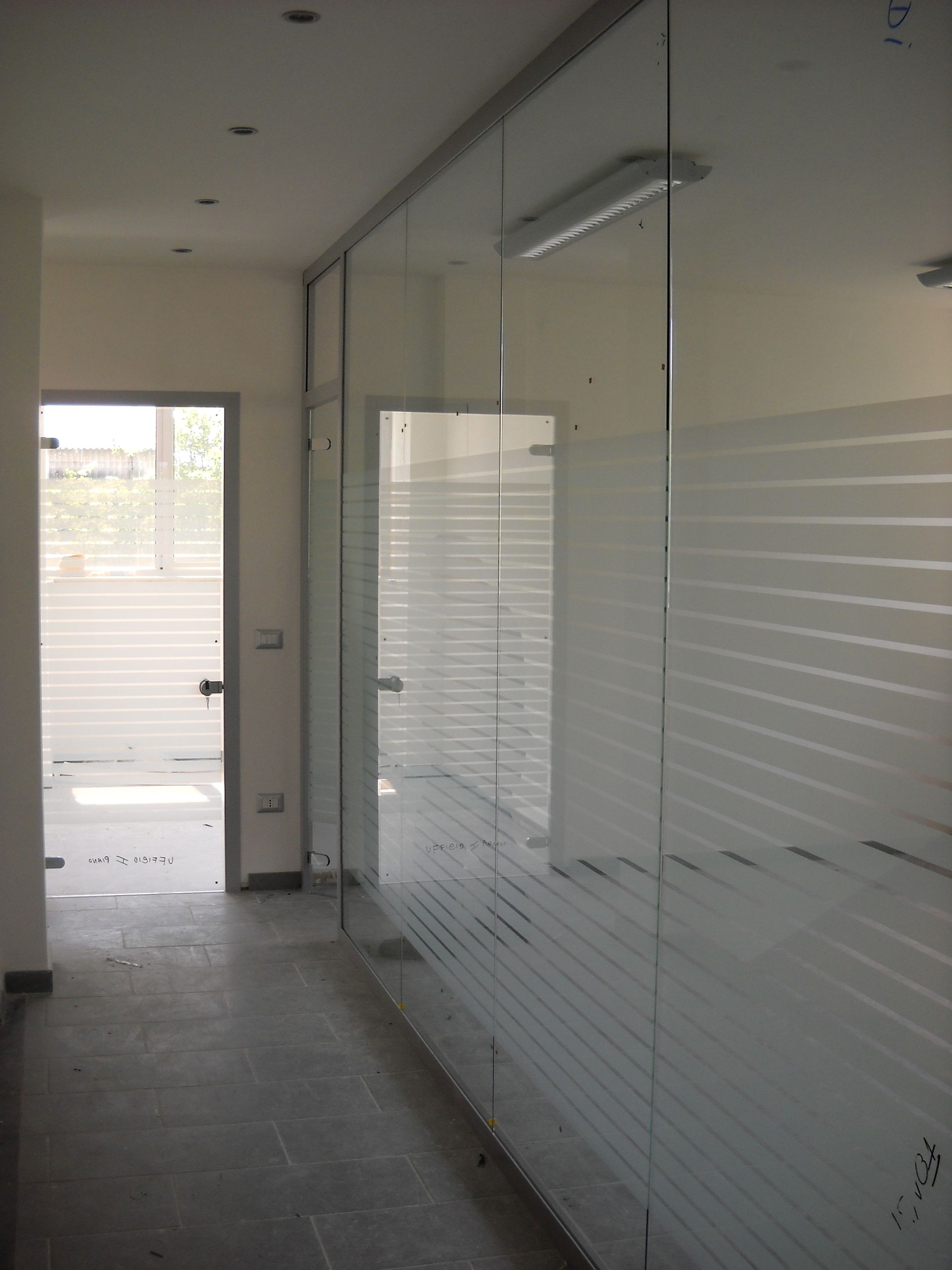 parete divisoria in vetro edil vetro roma