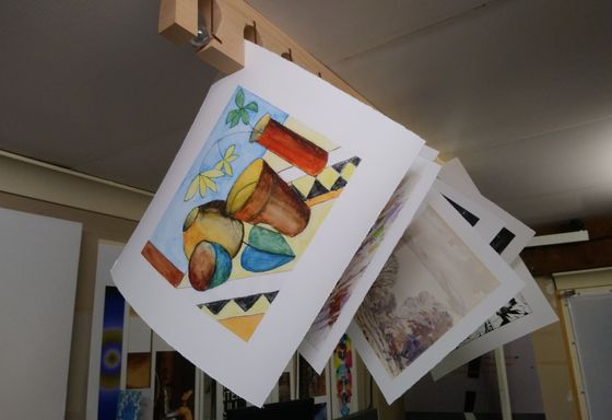 image of giclee prints on archival paper