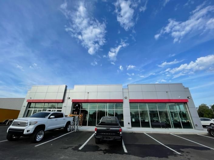 commercial building tint