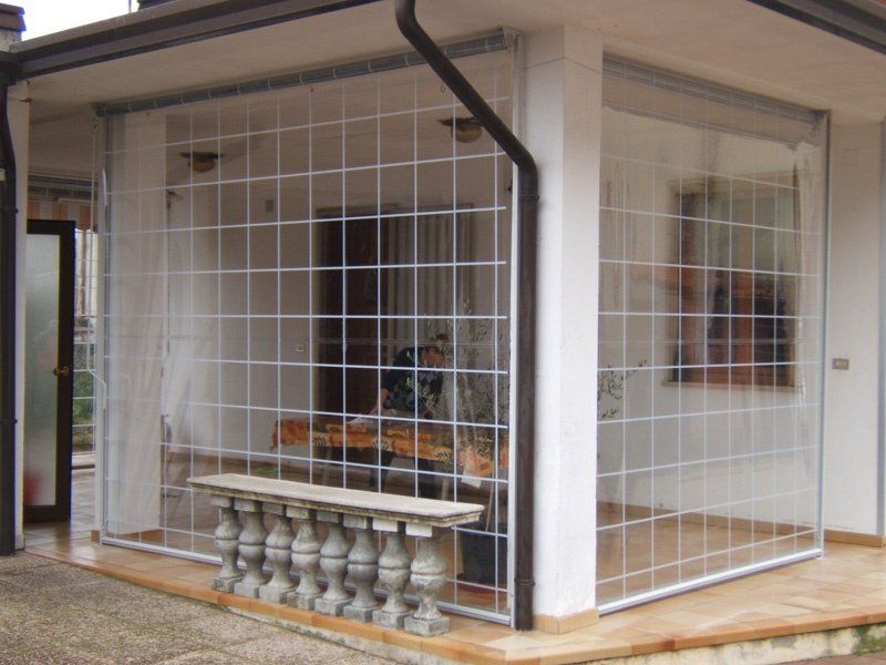 copertura trasparente per esterni