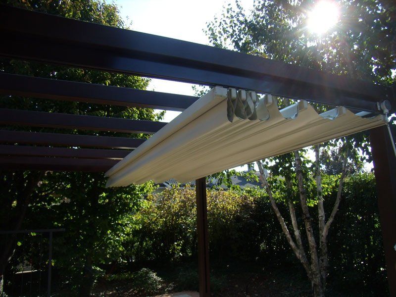 copertura movibile da giardino