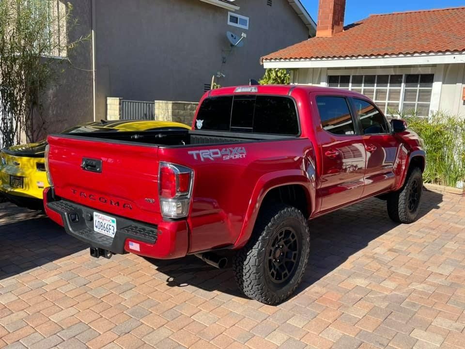 Red Pickup Truck – Placentia, CA – Dream Tint