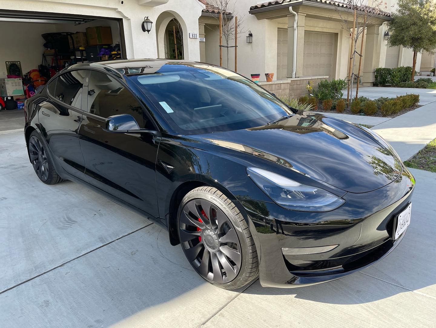 Black Sports Car – Placentia, CA – Dream Tint