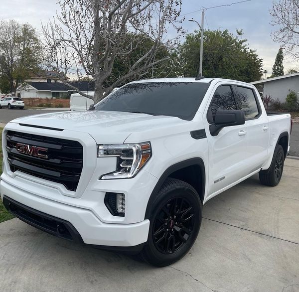 White Pickup Truck – Placentia, CA – Dream Tint