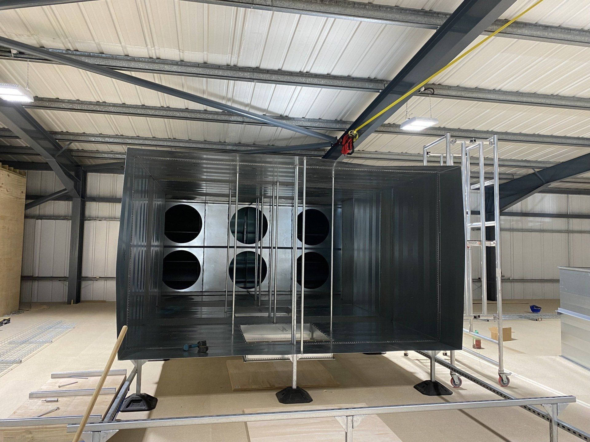 Custodian data centre ductwork ventilation ventilaire