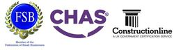 FSB, CHAS, Construction line logos