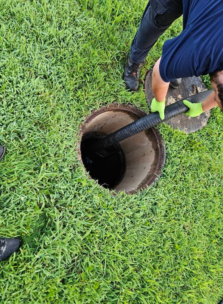 Cleaning Out a Septic Tank