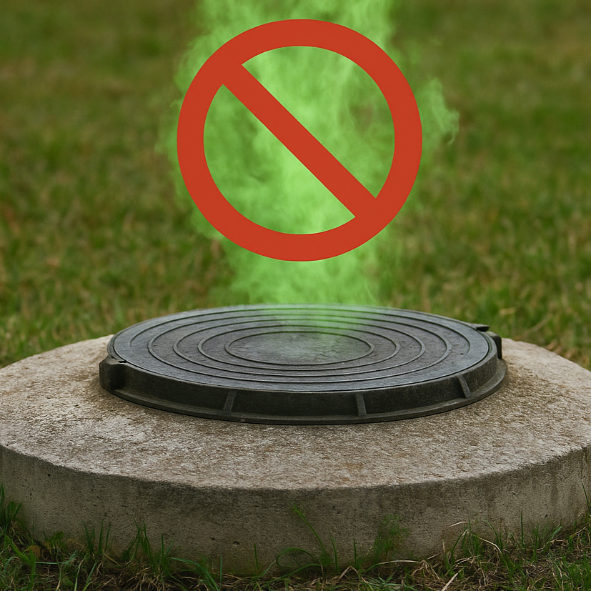 eliminate septic odors today with John Kline Septic