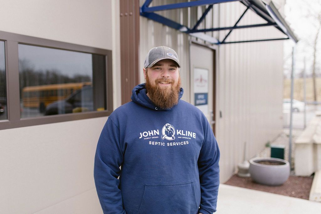 Keaton Kline Owner of John Kline Septic Services
