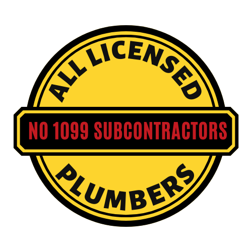 All Licensed Plumbers No. 1099 Subcontractors