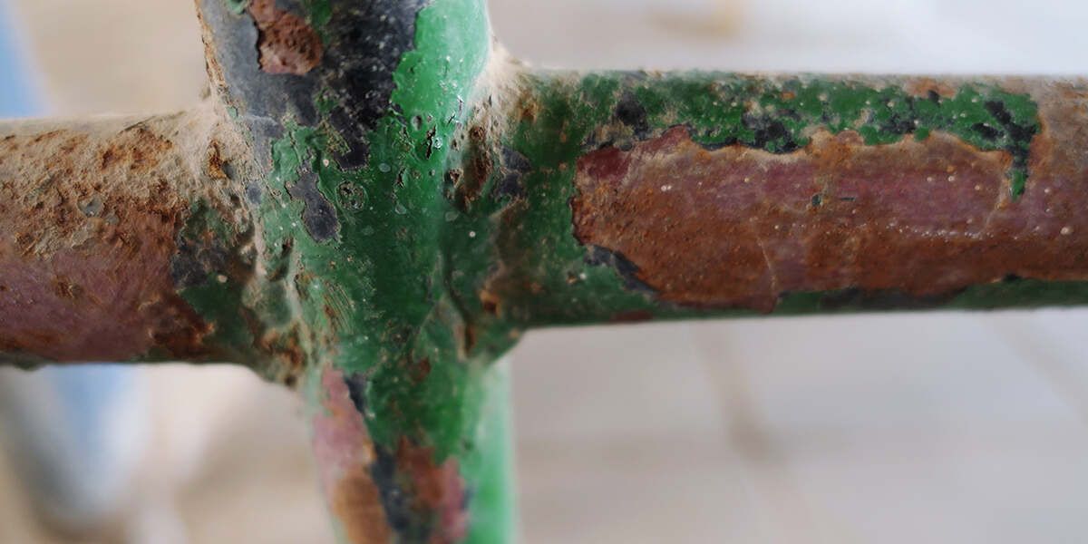 is green corrosion on copper pipes dangerous