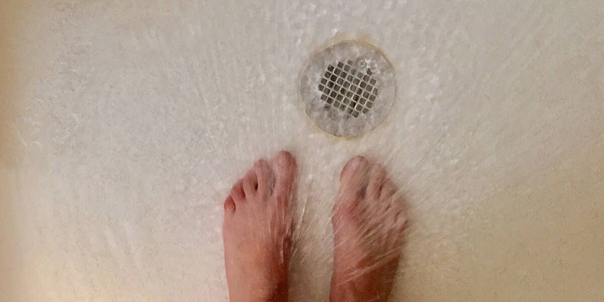 sewage coming out of shower drain