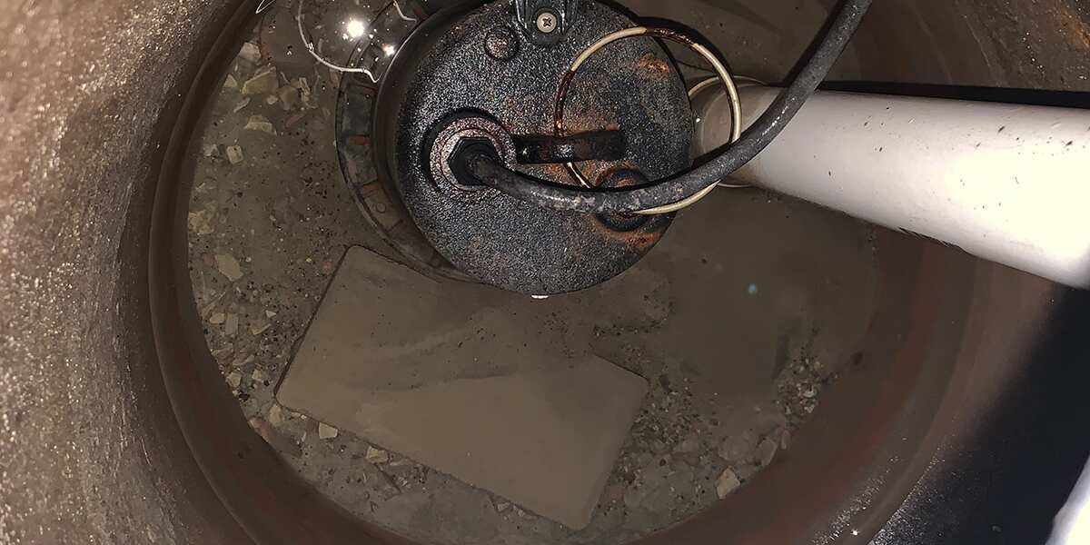 should there be water in my sump pump pit 