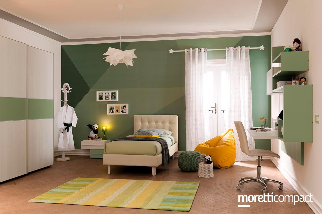 Camerette con mobili e arredi su misura