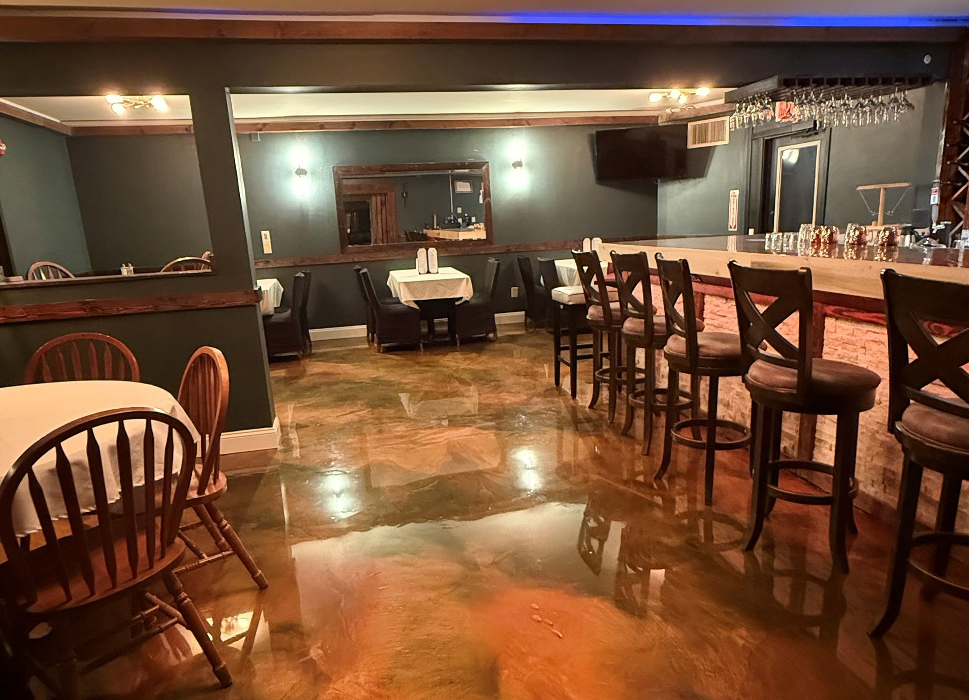 New Year's Eve event poster. 