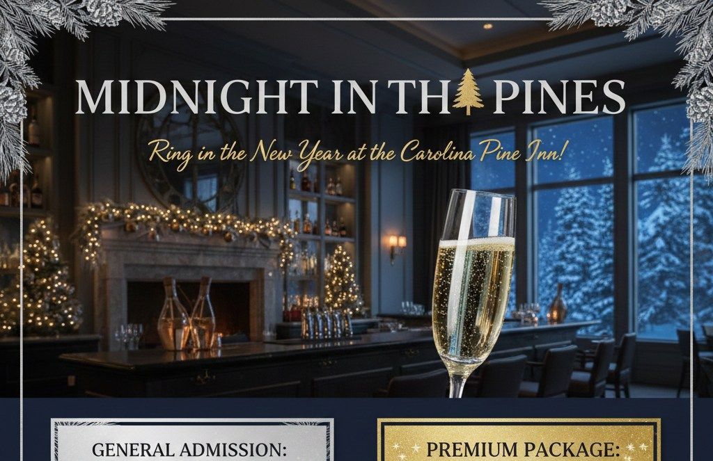 New Year's Eve event poster.