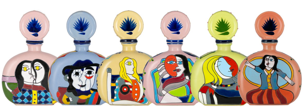 Azulejos Masterpiece Tequila Family of Bottles