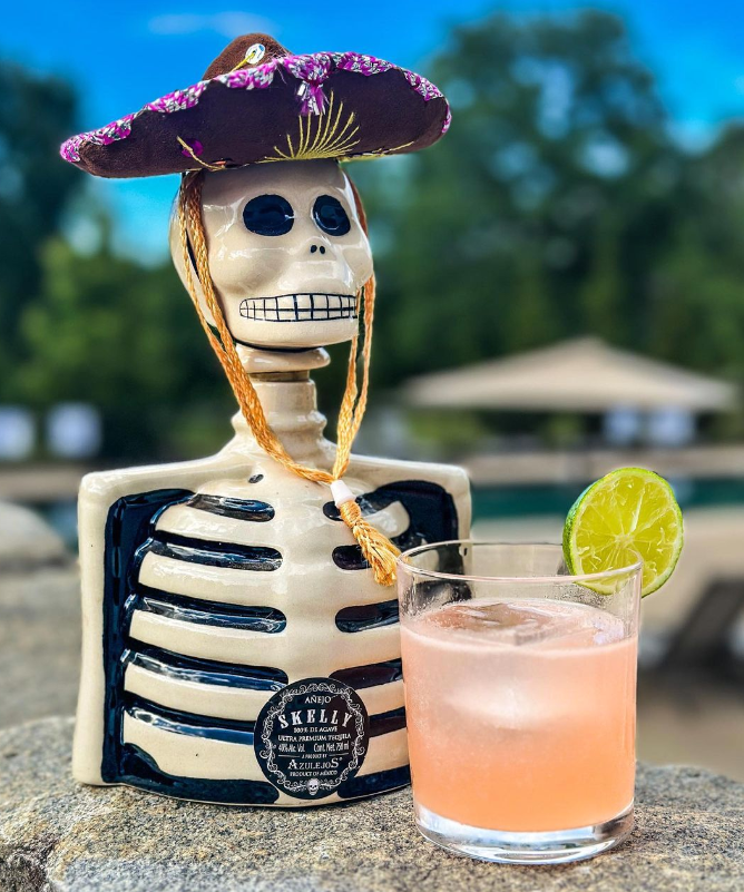 Skelly Tequila with Margarita