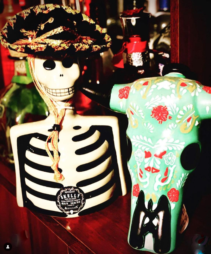 Skelly Tequila and Trophy Head Tequila