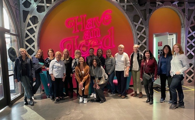 Women in FM group were able to tour AriZona Iced Tea manufacturing operations.