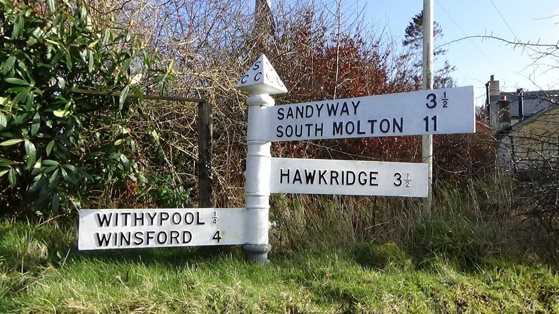 Withypool Signpost