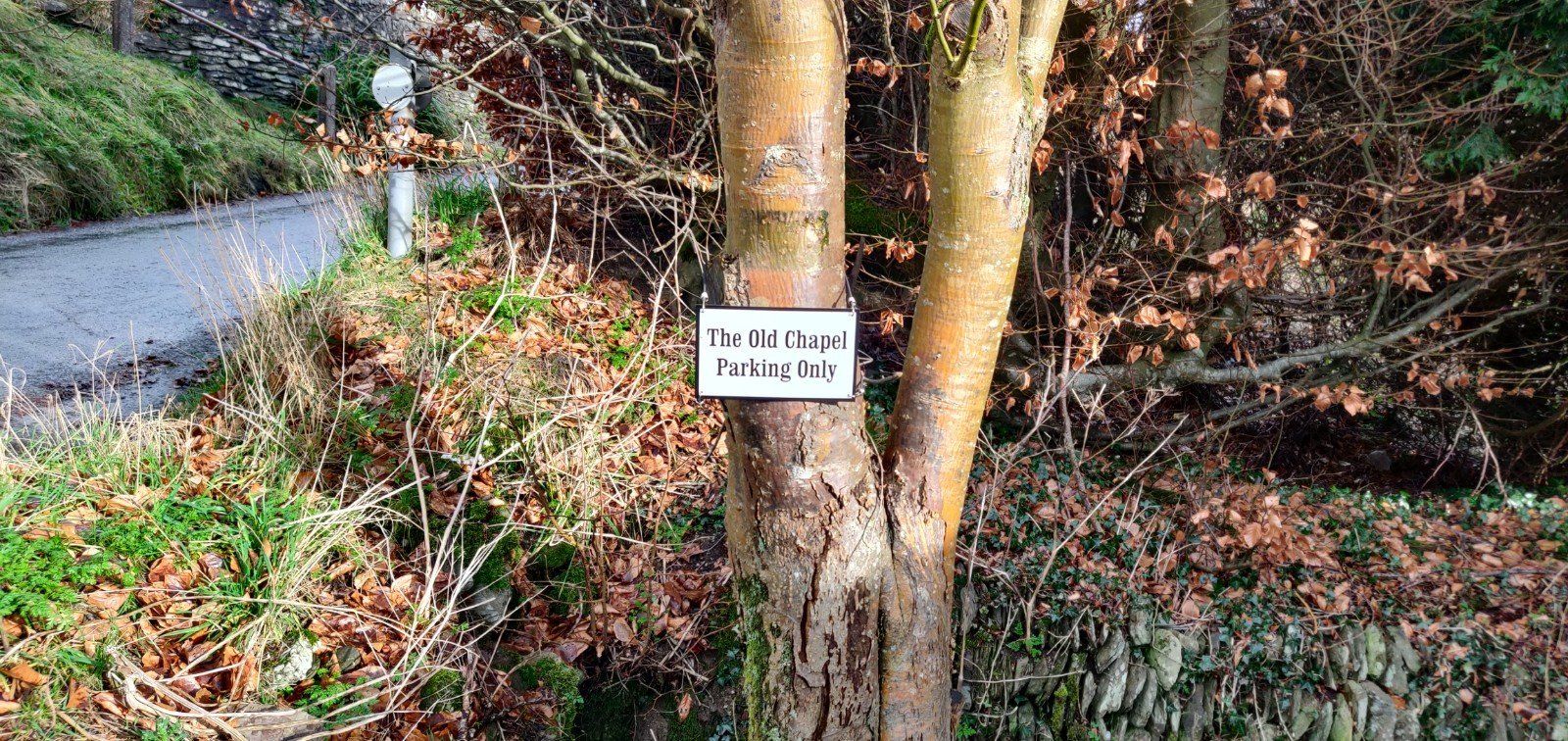 The Old Chapel Parking Spot