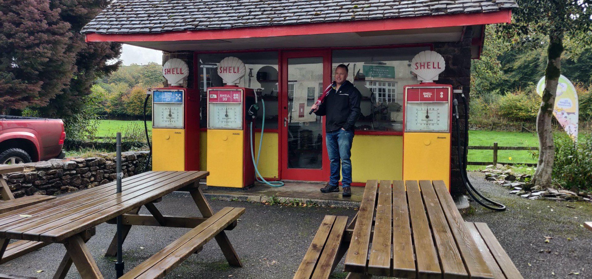 Withypool Vintage Petrol Station