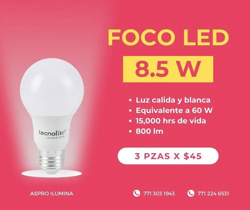 ASPRO ILUMINA - Foco led