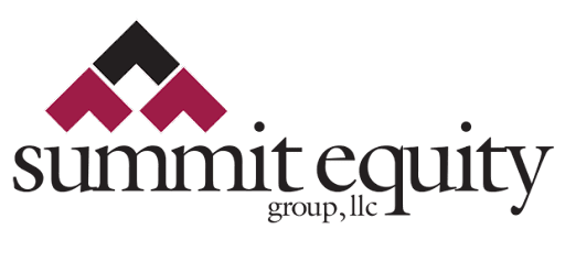 the logo for summit equity group , llc .