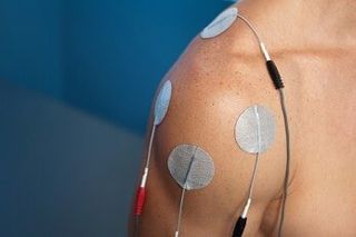 Shoulder Electrical Stimulation — Chiropractic in Los Angeles, CA