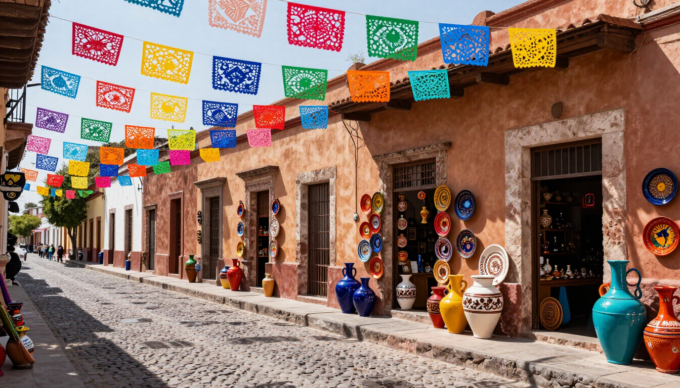 Tlaquepaque Streets