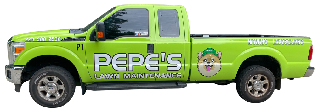 Pepe's Lawn Maintenance Truck