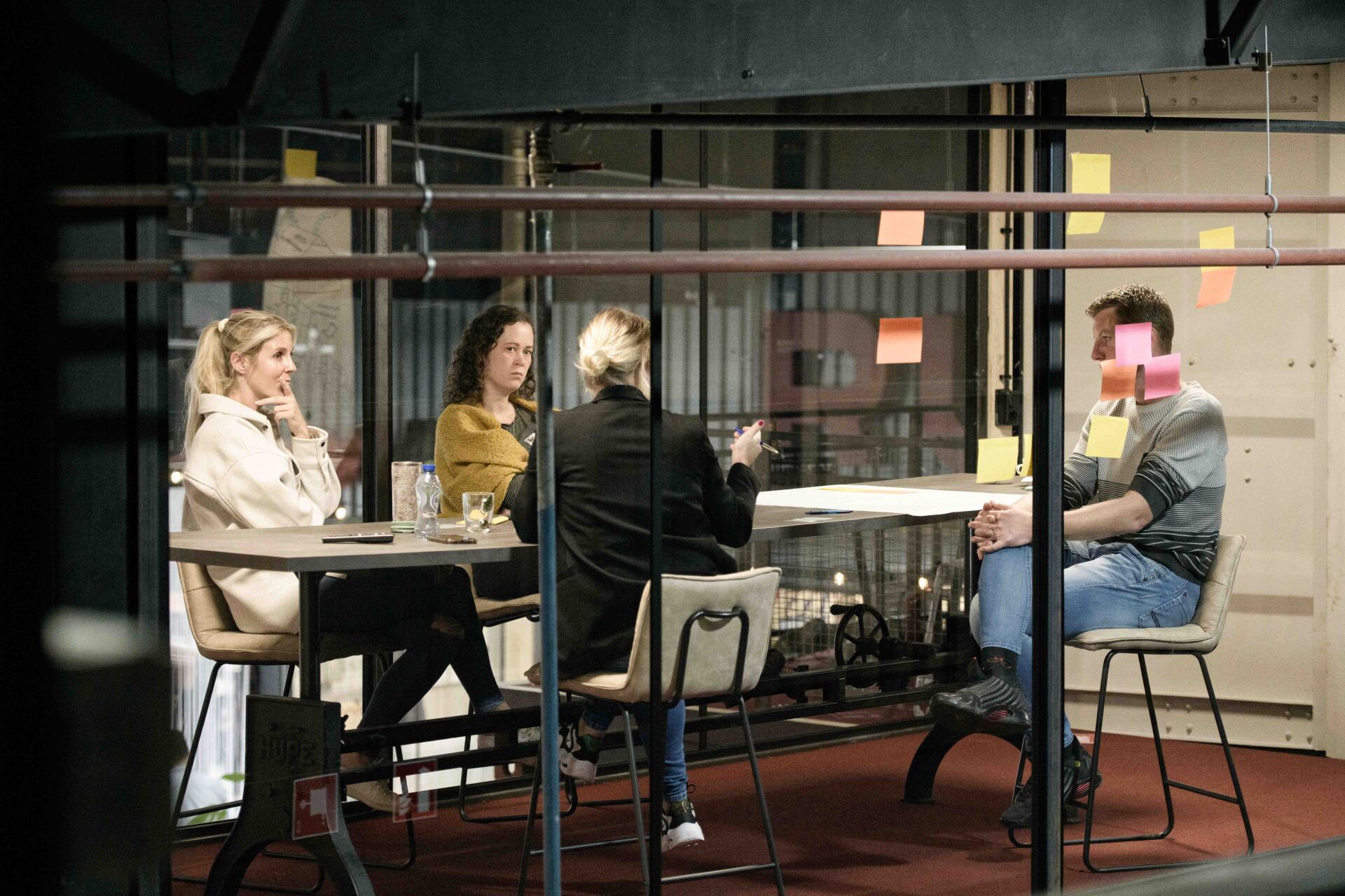 Creatief vergaderen of brainstormen