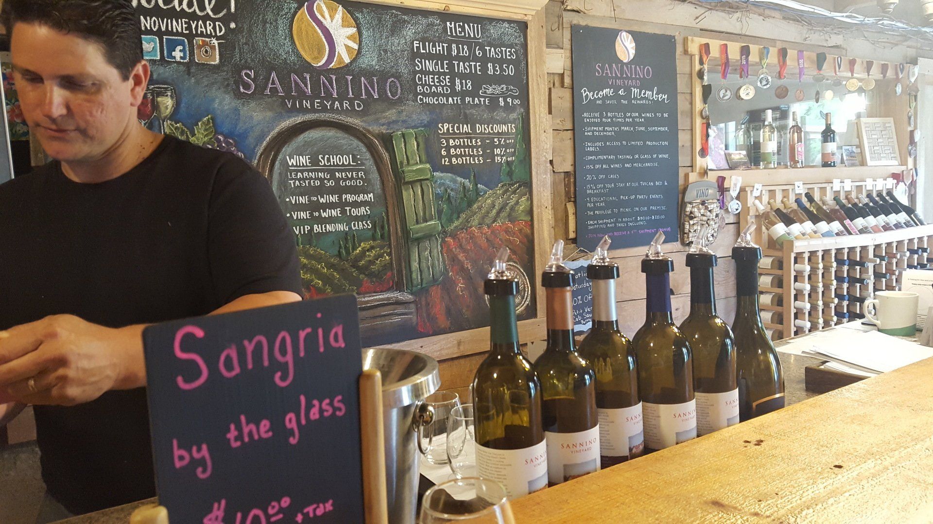 Sannio Vineyard-Tasting Bar