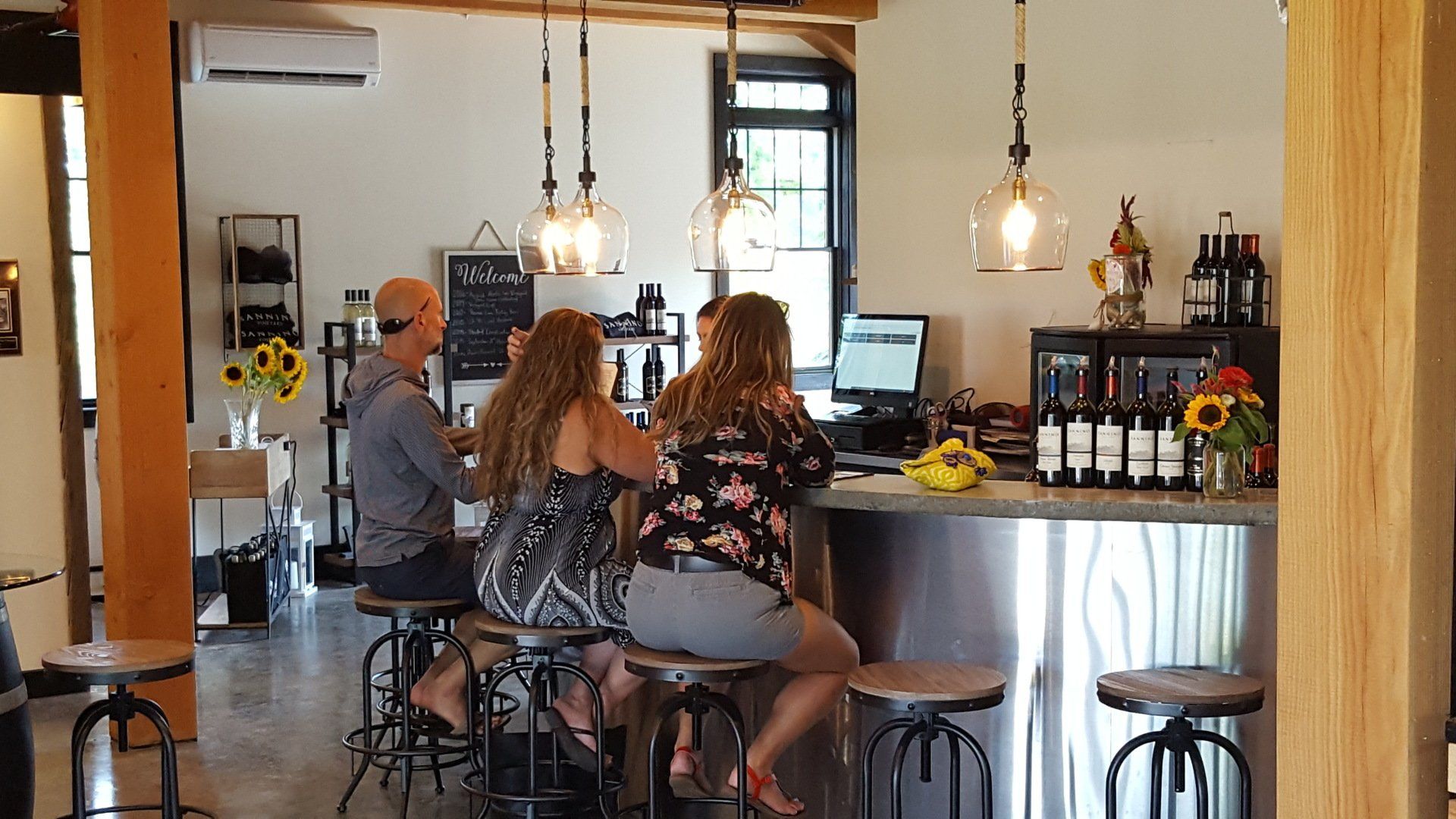 Sanninol Vineyards - Newer Tasting House on Long Island