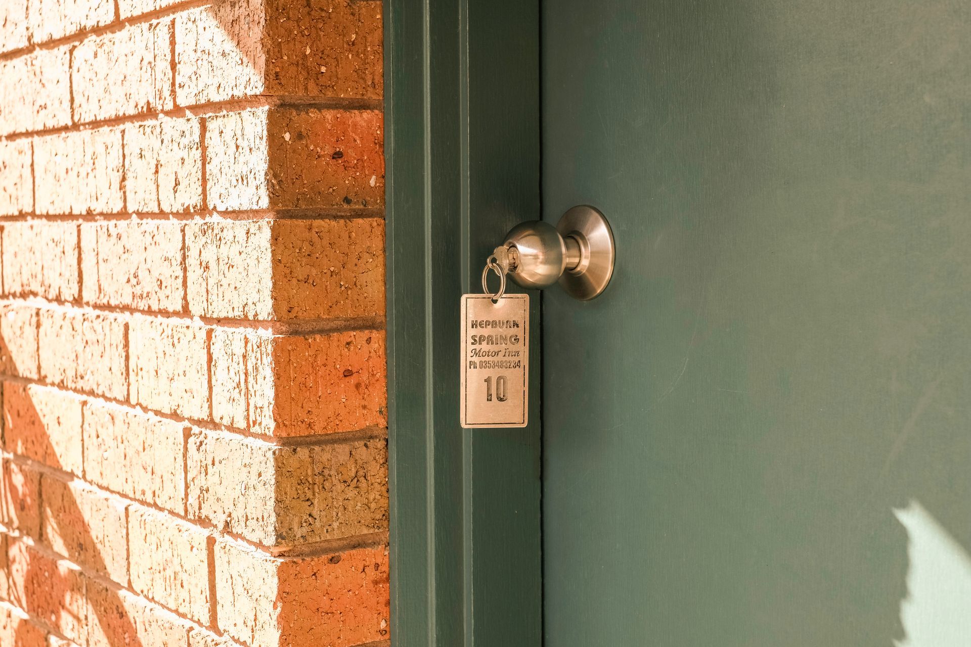 Security doors key tag