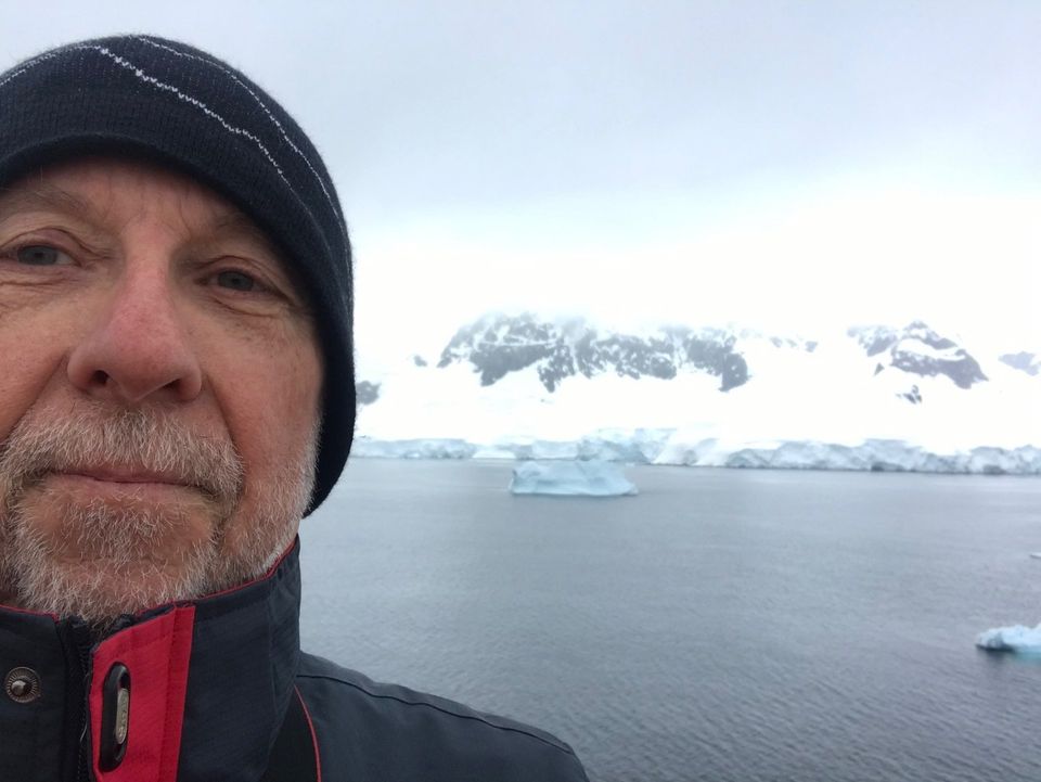 Keith in Antarctica