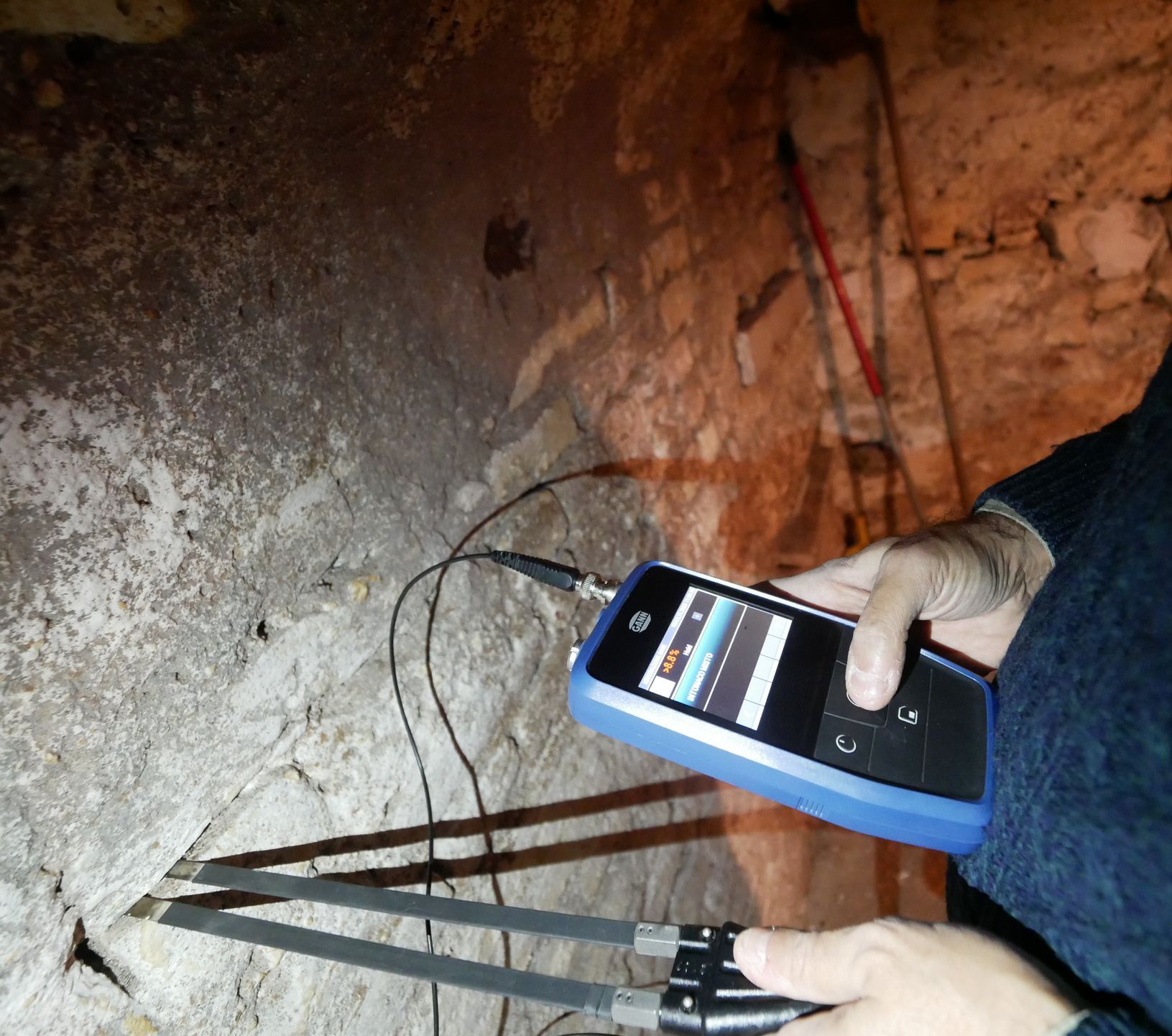 Foto di prova con idrografo