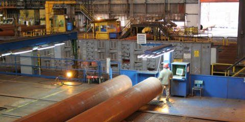 interno della fabbrica