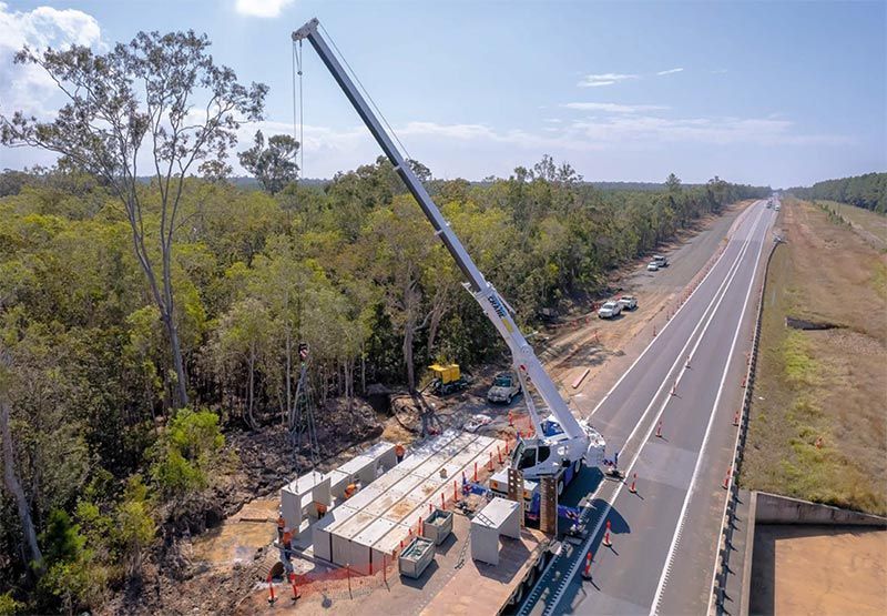 150 Tonne Grove All Terrain Crane — Pialba, QLD — Wide Bay Crane Hire