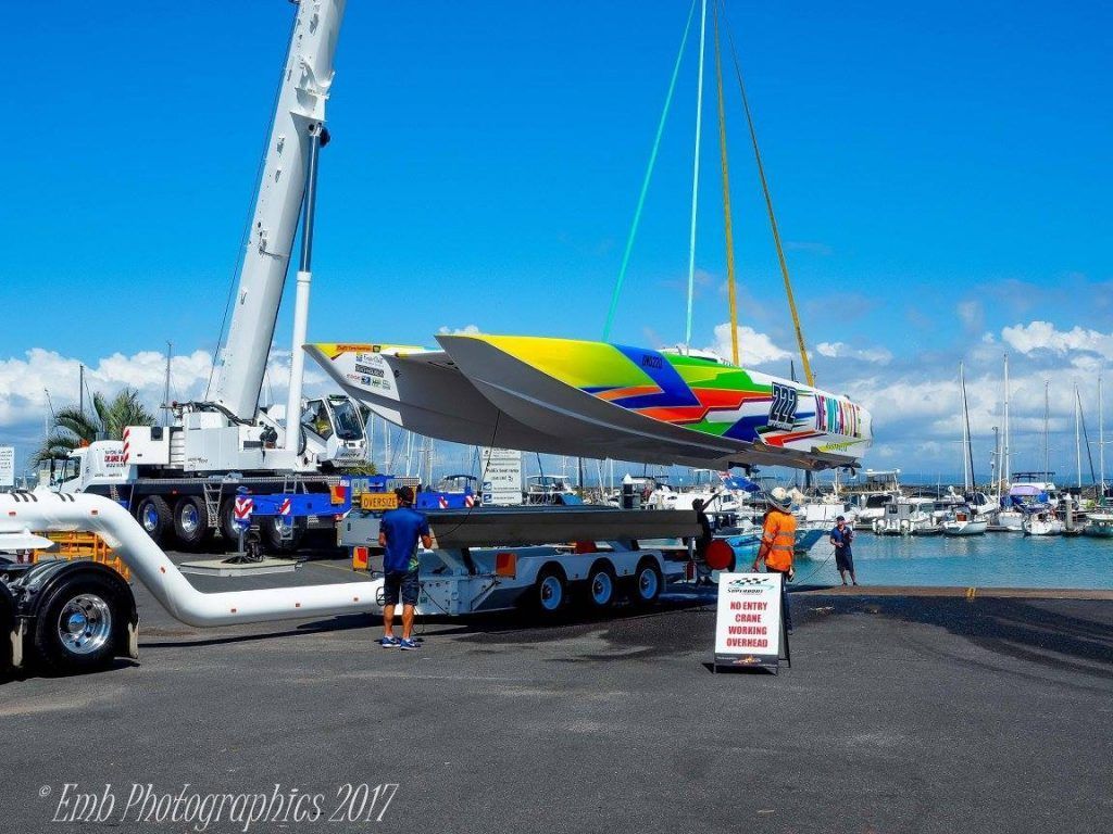 Offshore Superboat Championship — Pialba, QLD — Wide Bay Crane Hire