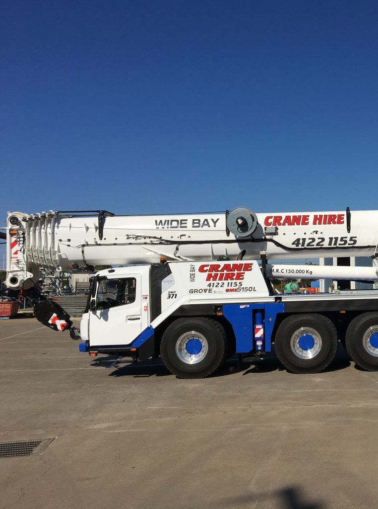 Quality Crane — Pialba, QLD — Wide Bay Crane Hire