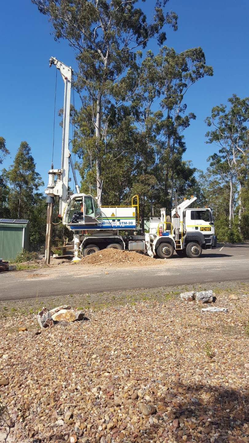 STM Soilmec Foundation Boiler — Pialba, QLD — Wide Bay Crane Hire