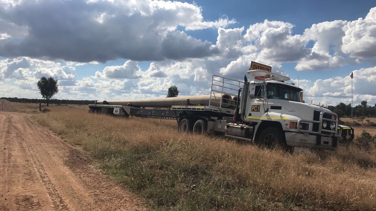 Extendable Trailers — Pialba, QLD — Wide Bay Crane Hire