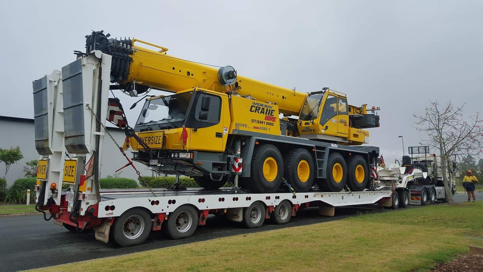 Quad Floats in Trailer — Pialba, QLD — Wide Bay Crane Hire