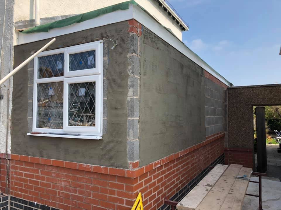 Refresh the look of your exterior with a coat of render